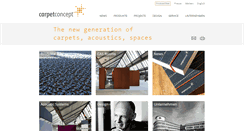 Desktop Screenshot of carpet-concept.de